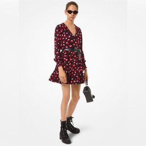 Michael Michael Kors Petal Passion Print Dress